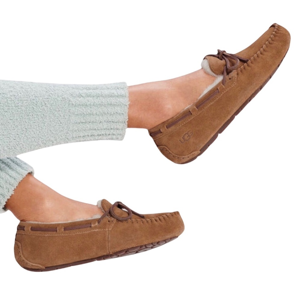 NWOT UGG Dakota slippers brown size 5